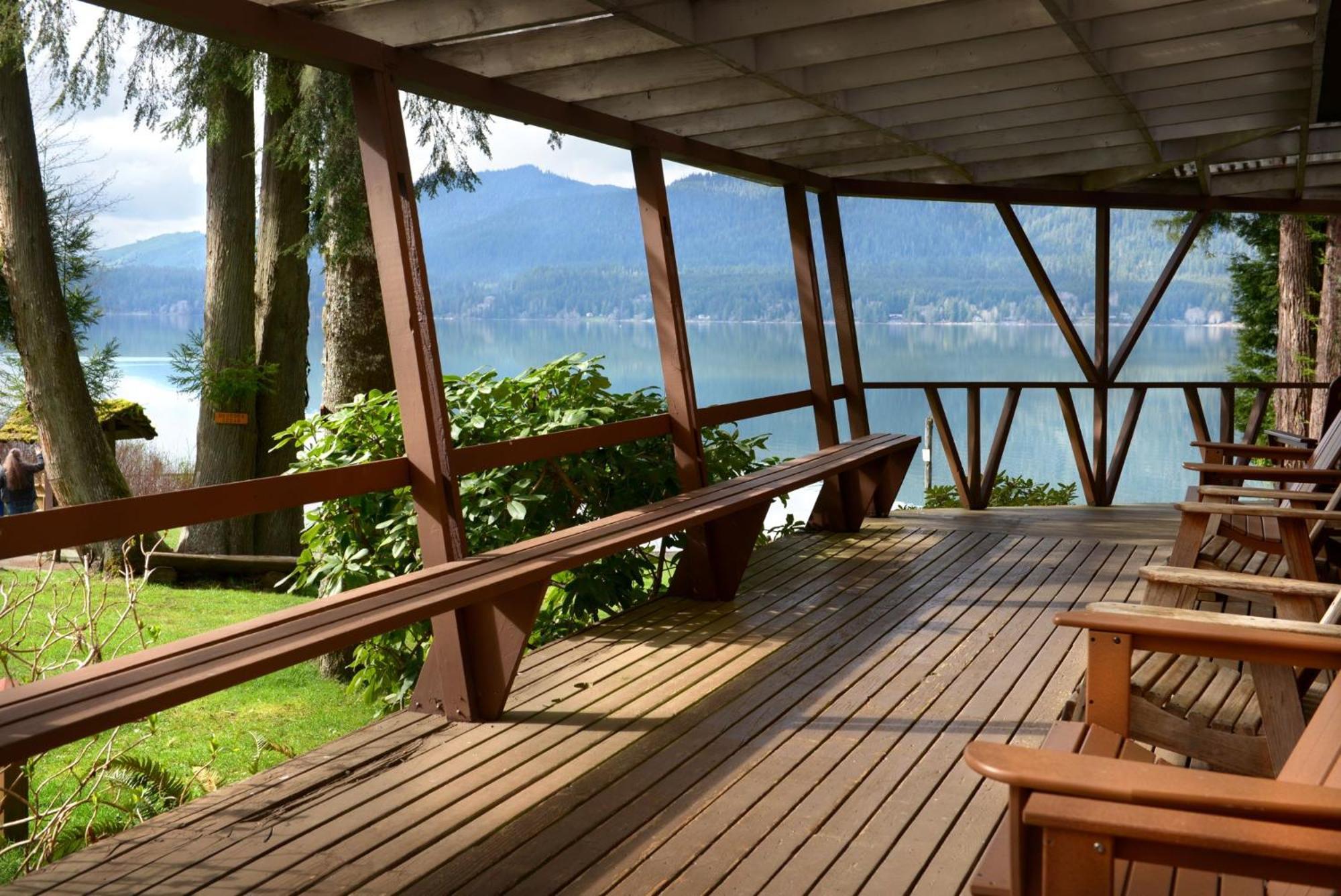 Lake Quinault Lodge Bagian luar foto