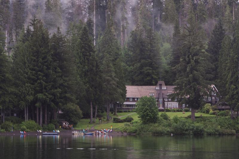 Lake Quinault Lodge Bagian luar foto